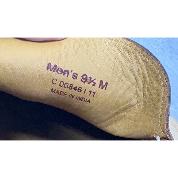 Cole Haan Venetian Brown Leather Slip On Driving Loafer Shoe Mens Size 9.5 - Picture 8 of 12